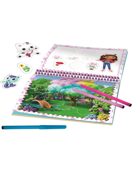 L13041,Set de colorat & desenat - Gabby's Dollhouse