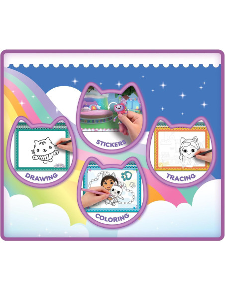 L13041,Set de colorat & desenat - Gabby's Dollhouse