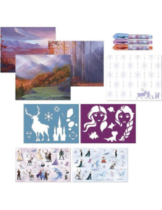 TT681446,Carte de activitati & pixuri - Frozen 2