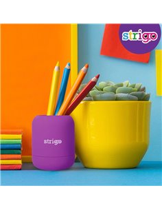 Suport instrumente de scris Strigo SSC053, Mov 2