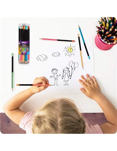 Creion HB Strigo SSC286 cu radiera, sensibil la temperatura