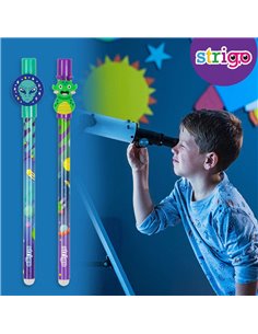 Set 2 pixuri cu cerneala termosensibila Strigo PIXT47, Motiv alien 2