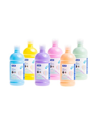 Tempera Milan 03634P, 500 ml, Roz pastel