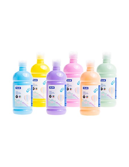 Tempera Milan 03634P, 500 ml, Roz pastel