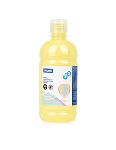 Tempera Milan 03620P, 500 ml, Galben pastel