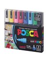 Set 8 markere UNI-POSCA PC-5M, 1.8-2.5 mm, M1486