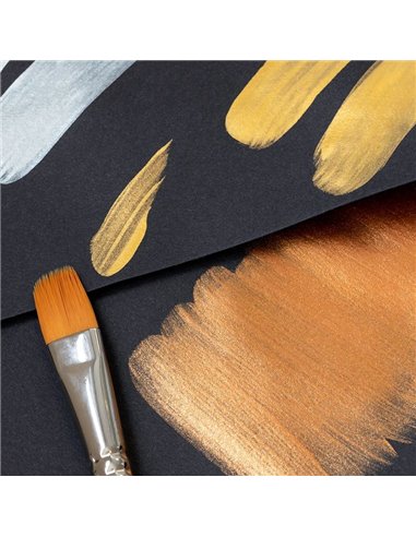 Tempera Milan 033480, 125 ml, Gri metalizat