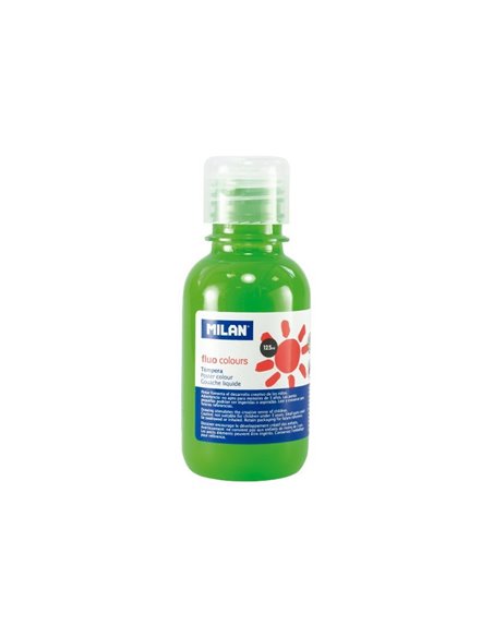 Tempera Milan 034461, 125 ml, Verde fluorescent
