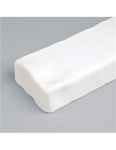 Lut modelaj Milan E4611, 500 g, Alb tip portelan