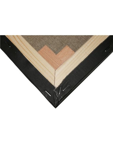 Panza pictura neagra pe sasiu 18x24cm DACO pz1824n