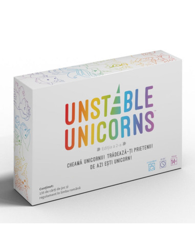 ROB-32496,Joc de societate - Unstable Unicorns, lb. romana