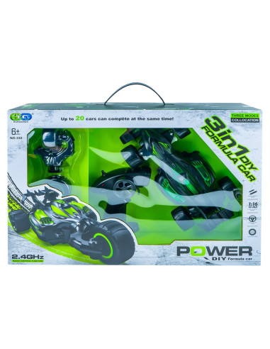 ROB-322,Masina F1 cu RC, 3 in 1