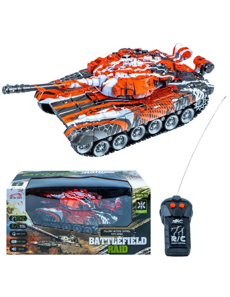 ROB-6V600-72C,Tanc cu RC, cu lumina si muzica