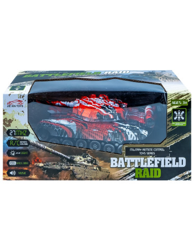 ROB-6V600-72C,Tanc cu RC, cu lumina si muzica