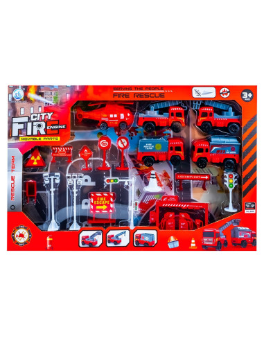 ROB-679-407B-1,Masinute Pompieri cu frictiune