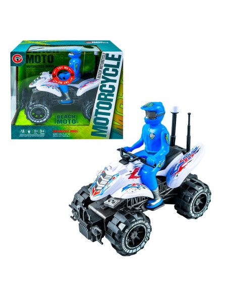 ROB-9860-3A,ATV cu lumina si muzica, 19x16x11 cm
