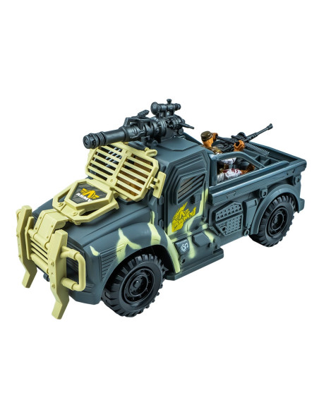 ROB-6654B,Camion militar + figurina soldat