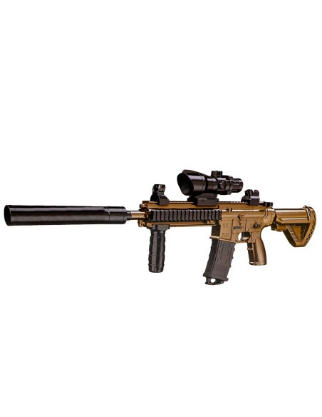 ROB-QB67878-2A,Mitraliera automata cu bile gel si sageti cu ventuze