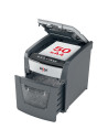 RX-2020050XEU,Distrugator documente automat REXEL OPTIMUM 50X, P4, cross-cut (confeti), 50 coli, cos 20l, negru-g