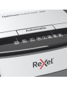 RX-2020050XEU,Distrugator documente automat REXEL OPTIMUM 50X, P4, cross-cut (confeti), 50 coli, cos 20l, negru-g