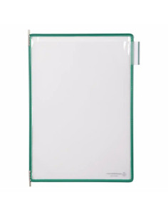 DJ-114005,Buzunare prezentare pentru display, A4, (10 buc/set), rama metalica, DJOIS - verde 2