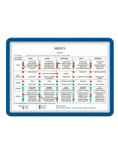 DJ-194901,Buzunar magnetic pentru documente A4, cu rama color, 2 buc/set, DJOIS - rama albastra 2