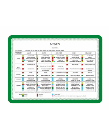 DJ-194905,Buzunar magnetic pentru documente A4, cu rama color, 2 buc/set, DJOIS - rama verde