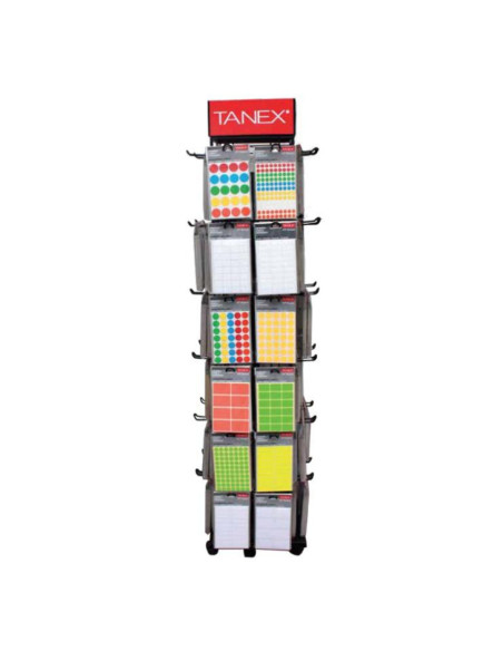 TX-STANDOFC10,Display de podea pentru etichete Tanex