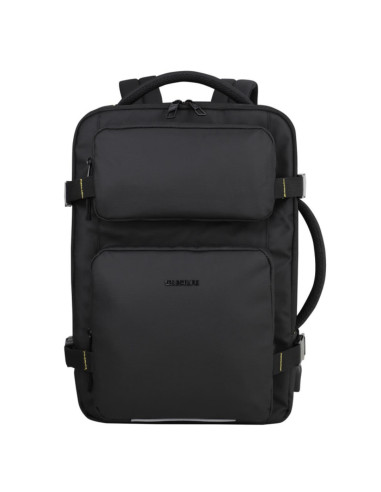 BL-BB-3856BK,Rucsac extensibil BESTLIFE Travel, 42x30x12cm, compartiment tableta si laptop 15.6 inch, negru