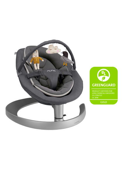 BB-SE10315GRNGL,Nuna - Sezlong Leaf Grow Granite BB-SE10315GRNGL,Nuna - Sezlong Leaf Grow Granite