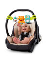 BB-11183,Bright Starts - Bara de jucarii pentru balansoar Take Along Busy Birdies, Tigru