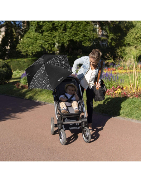 BB-B060010,Babadulle - Umbrela universala anti-UV, gri