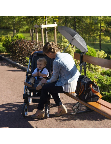 BB-B060010,Babadulle - Umbrela universala anti-UV, gri