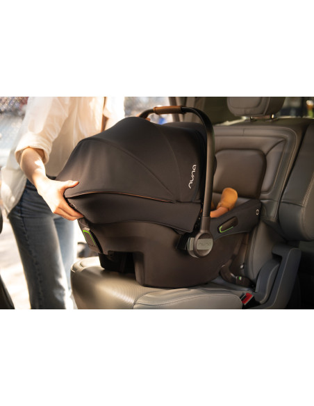 BB-CF15610GRNGL,Nuna - Scoica auto cu ISOFIX integrat PIPA urbn Granite, nastere - 75 cm, testata inclusiv la impact lateral, co