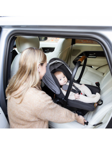 BB-C2304ABECL000,Joie - Scoica auto cu ISOFIX integrat Sprint Signature Eclipse, nastere - 75 cm, testata inclusiv la impact lat