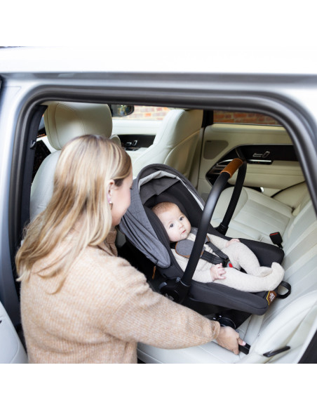 BB-C2304ABECL000,Joie - Scoica auto cu ISOFIX integrat Sprint Signature Eclipse, nastere - 75 cm, testata inclusiv la impact lat