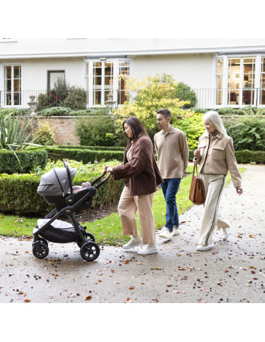 BB-C2304ABECL000,Joie - Scoica auto cu ISOFIX integrat Sprint Signature Eclipse, nastere - 75 cm, testata inclusiv la impact lat