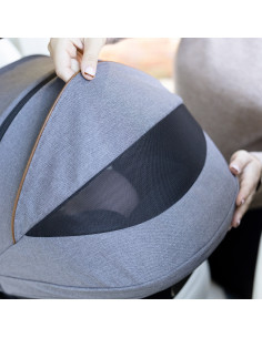 BB-C2304AACBN000,Joie - Scoica auto cu ISOFIX integrat Sprint Signature Carbon, nastere - 75 cm, testata inclusiv la impact late 2