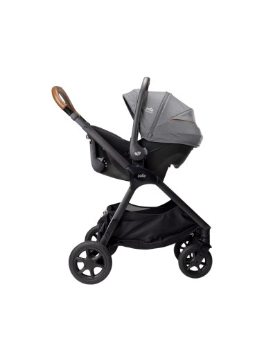 BB-C2304AACBN000,Joie - Scoica auto cu ISOFIX integrat Sprint Signature Carbon, nastere - 75 cm, testata inclusiv la impact late