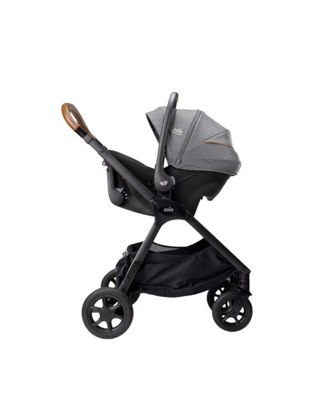 BB-C2304AACBN000,Joie - Scoica auto cu ISOFIX integrat Sprint Signature Carbon, nastere - 75 cm, testata inclusiv la impact late