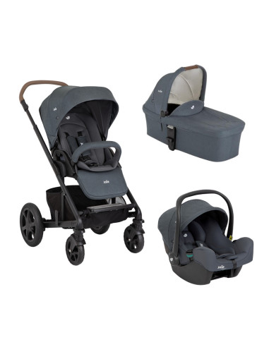 BB-T1201GAMNL000,Joie - Carucior pentru copii multifunctional 3 in 1 Chrome Dlx Moonlight (Carucior Chrome DLX + Landou Moonligh