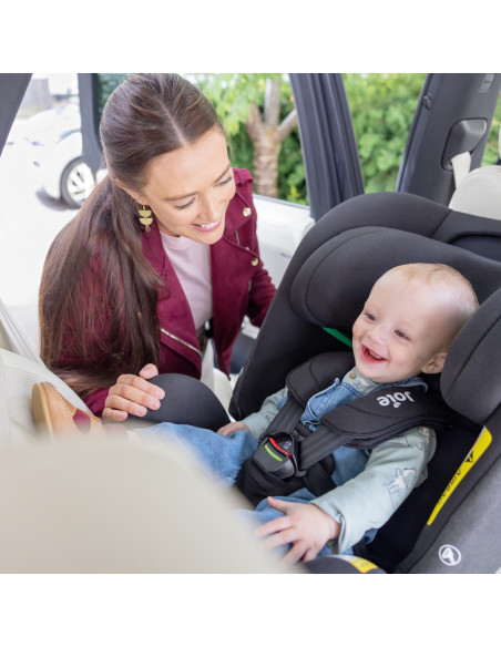 BB-C2407AASHA000,Joie - Scaun auto i-Pivot Grow Shale, 40-135 cm, certificat R129