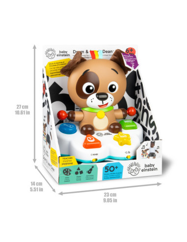 BB-16830,Baby Einstein - Toba muzicala, "Drum & Learn Dean" BB-16830,Baby Einstein - Toba muzicala, "Drum & Learn Dean"