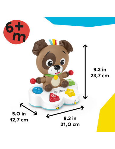 BB-16830,Baby Einstein - Toba muzicala, "Drum & Learn Dean" BB-16830,Baby Einstein - Toba muzicala, "Drum & Learn Dean"