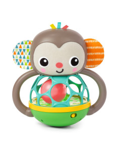 BB-16779,Bright Starts - Jucarie multi-senzoriala, "Grab & Giggle Monkey"