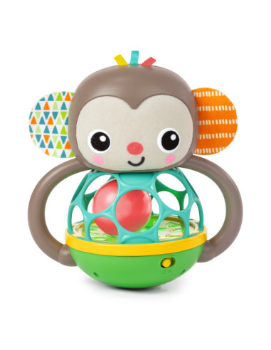 BB-16779,Bright Starts - Jucarie multi-senzoriala, "Grab & Giggle Monkey"