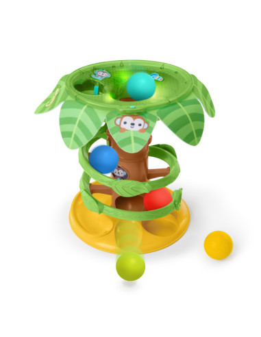 BB-16826,Bright Starts - Jucarie tropicala, "Twirl™ Ball Play Toy"