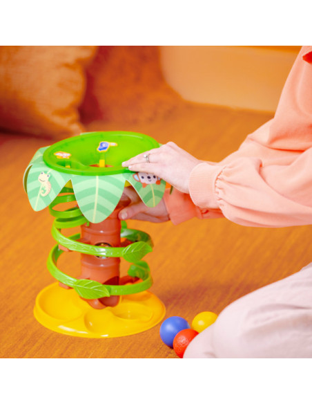 BB-16826,Bright Starts - Jucarie tropicala, "Twirl™ Ball Play Toy"