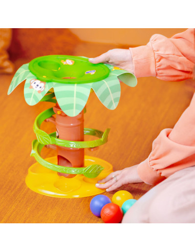 BB-16826,Bright Starts - Jucarie tropicala, "Twirl™ Ball Play Toy"