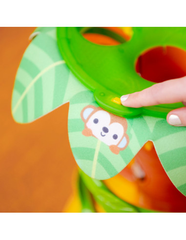 BB-16826,Bright Starts - Jucarie tropicala, "Twirl™ Ball Play Toy"